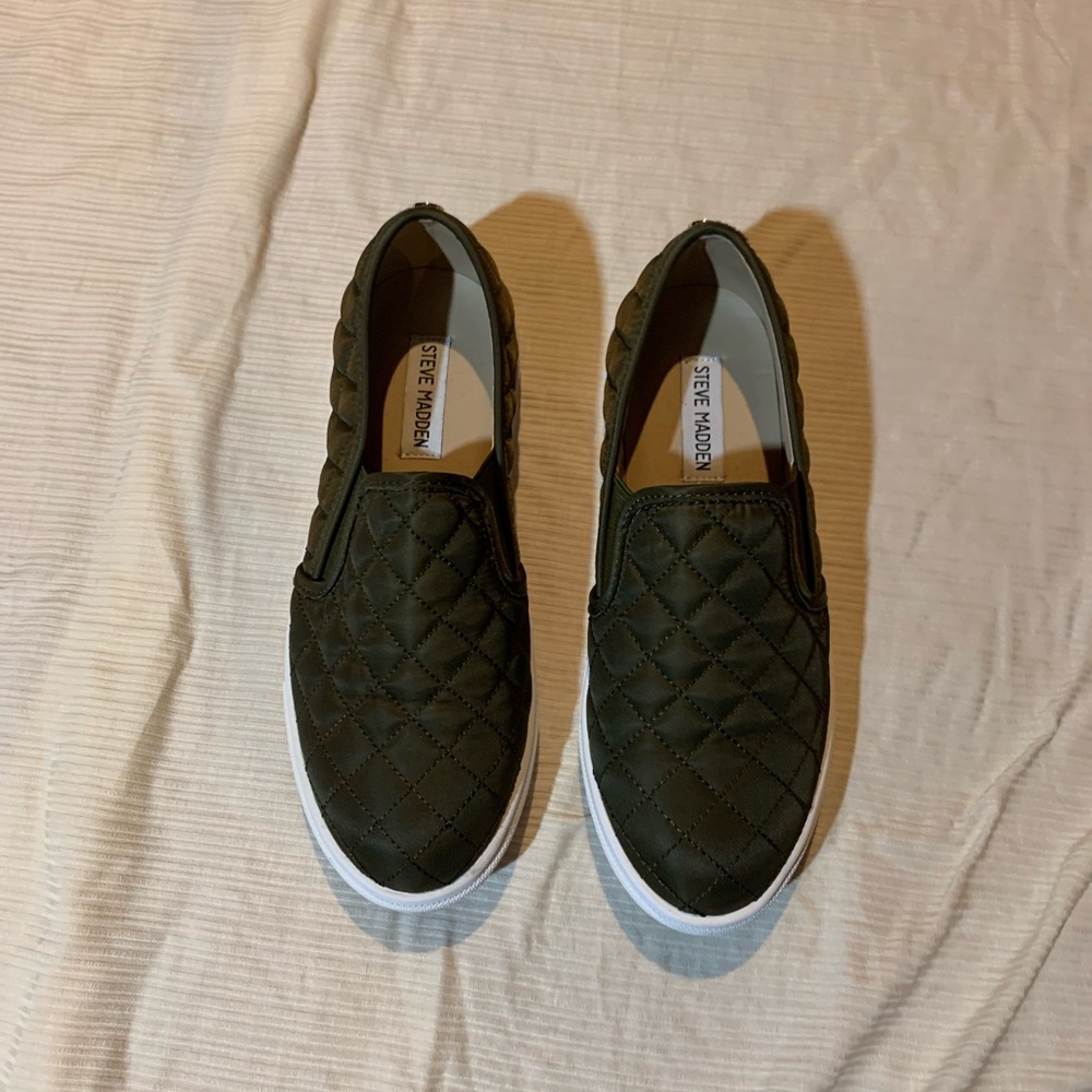 Green Steve Madden shoes